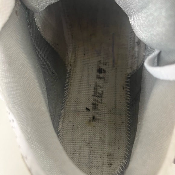 Jordan After Game 428825-102 White/ Metallic Silver CMNT GRY Mens Size 15 - Picture 8 of 10